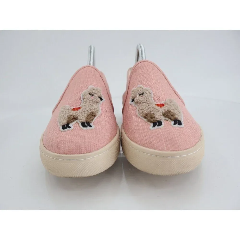 Soludos Llama Slip On Sneakers Women's Size 9 Dusty Pink Slip On Comfy Shoes